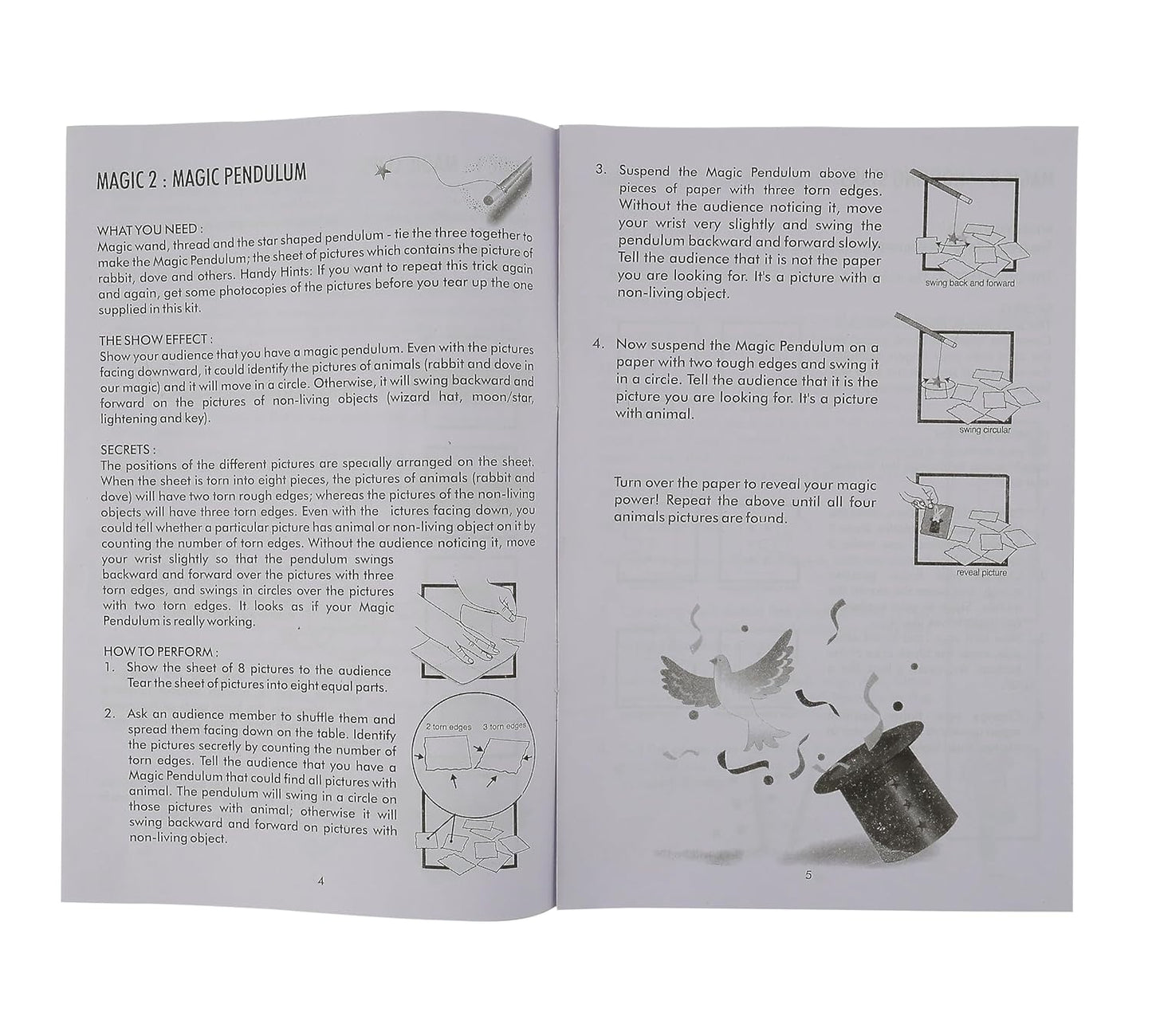 The Young Magician: 101 Tricks Magic Kit for Kids, Beginner Magician Set with Accessories & Instructions