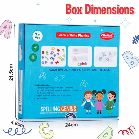 Spelling Genius Game for Kids – Educational Word Learning Toy