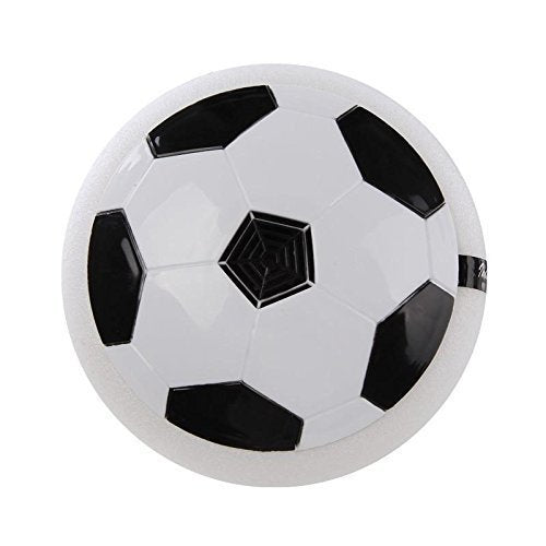 Battery-Operated Hover Football Soccer Game with Air Cushion & Foam Bumper — Indoor Gliding Toy for Kids, Safe & Fun Play