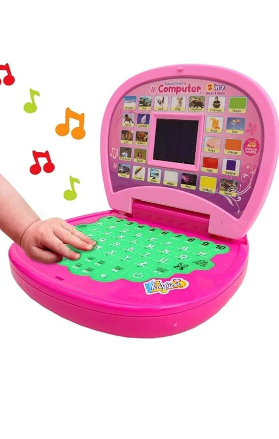 Kids Educational Toy Computer with 22 Fun Activities & Games, including Spelling, Math, Vocabulary, Music, Keyboard, & Mouse