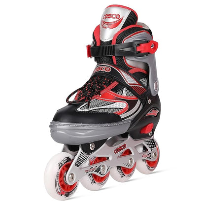 Cosco Sprint Roller Skates with Low Rolling Resistance, Precision Power Transmission, & Balance Frame for Stability.