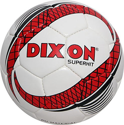 DIXON Delux Football Size 5, PU Material, Machine Stitched, Durable Shape Retention, Ideal for Senior & Advanced Level Players