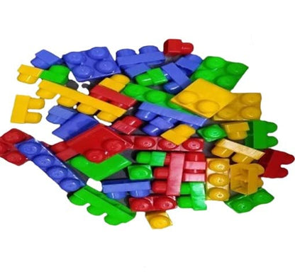 Jumbo Building Blocks Set-3 for Kids — Large Colorful Educational Interlocking Blocks, Easy to Assemble, Creativity & Engineering Toy