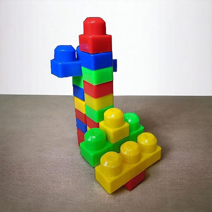 Jumbo Blocks Set-2 for Kids (2+ Years) — Colorful Educational Building Blocks, Shapes Game for Learning & Early Development