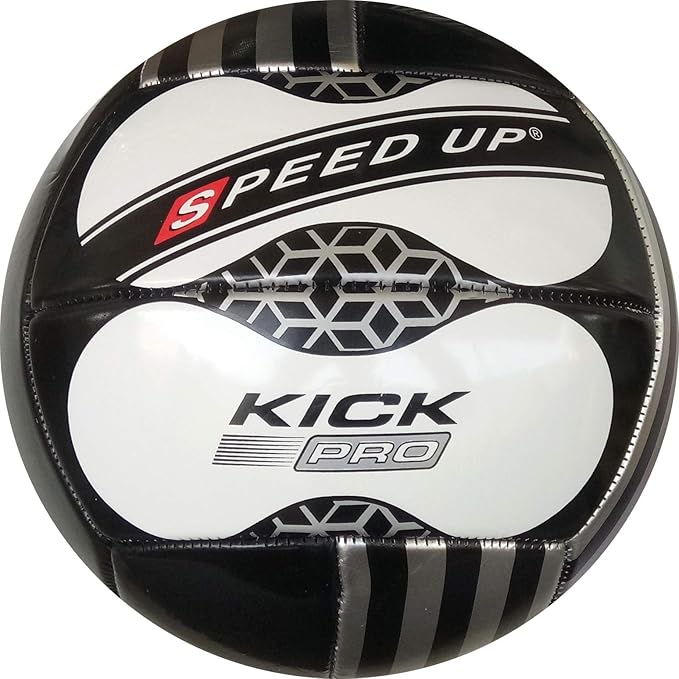 SPEED-UP Kick(PRO) Football: Size-5, Textured Leatherite, 12-Panel Machine Stitched
