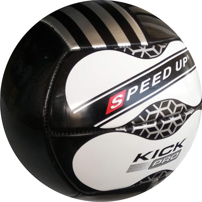 SPEED-UP Kick(PRO) Football: Size-5, Textured Leatherite, 12-Panel Machine Stitched