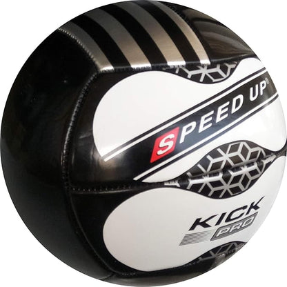 SPEED-UP Kick(PRO) Football: Size-5, Textured Leatherite, 12-Panel Machine Stitched