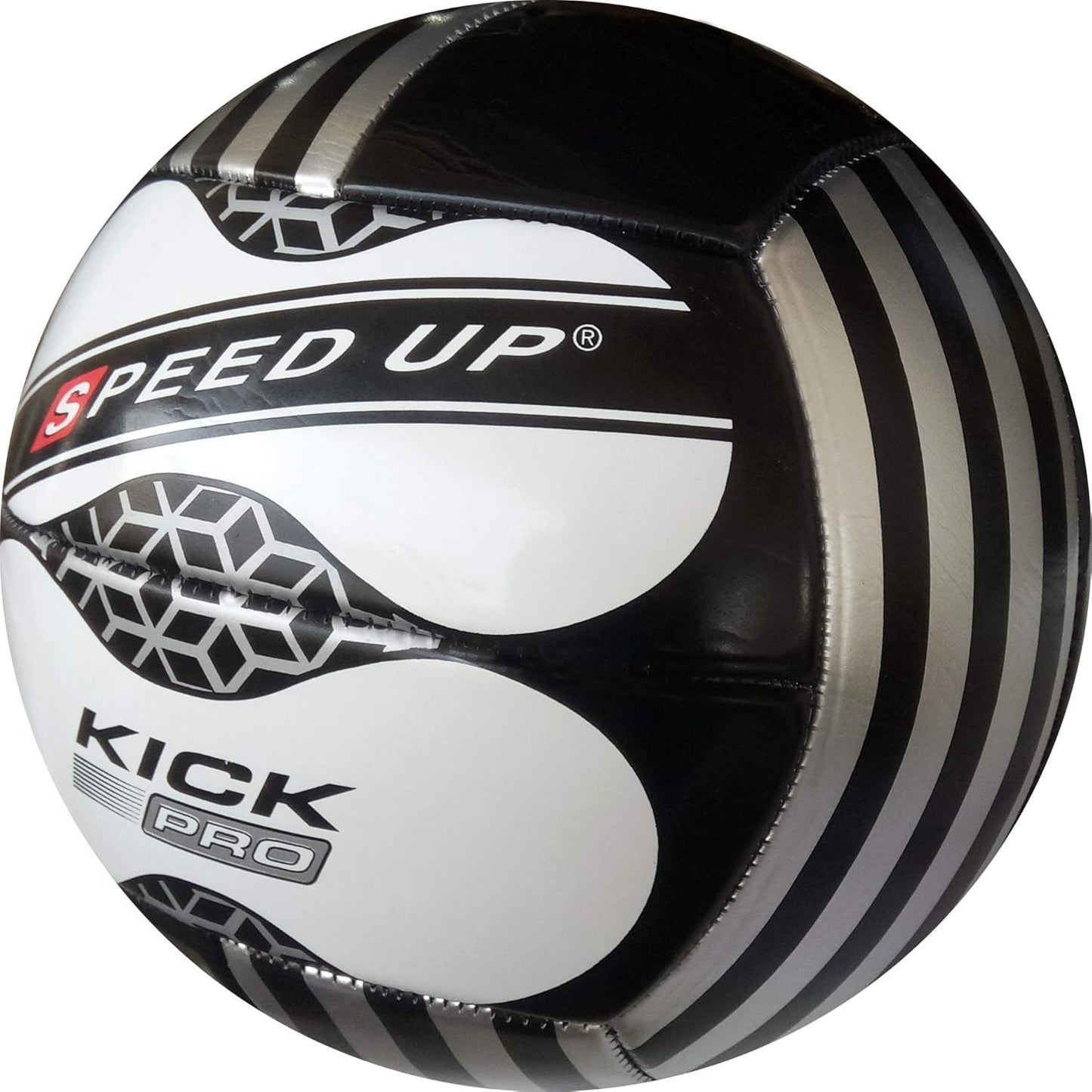 SPEED-UP Kick(PRO) Football: Size-5, Textured Leatherite, 12-Panel Machine Stitched
