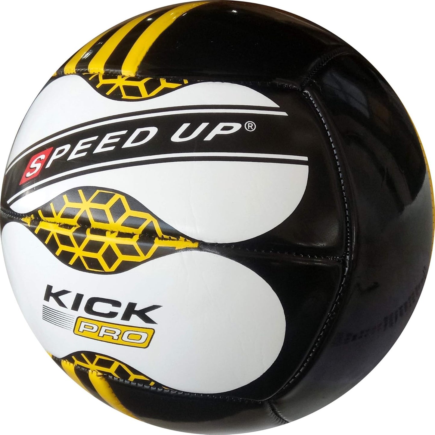 SPEED-UP Kick(PRO) Football: Size-5, Textured Leatherite, 12-Panel Machine Stitched