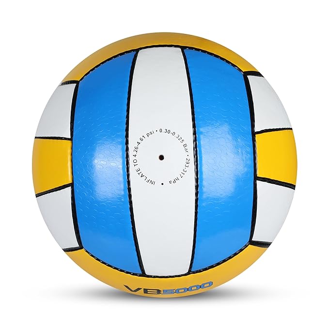 NIVIA SPIKESTER Volleyball with Dotted PU Surface & Butyl Threadwound Bladder, High Precision & Air Retention for Advanced Players
