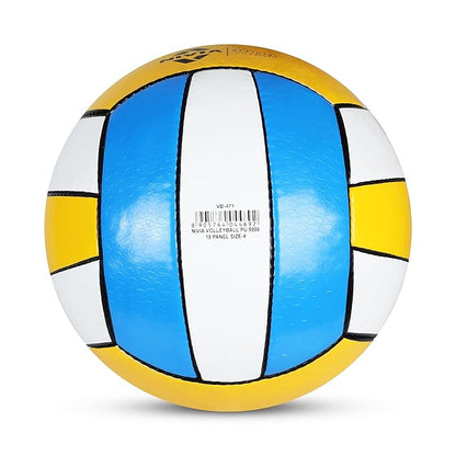 NIVIA SPIKESTER Volleyball with Dotted PU Surface & Butyl Threadwound Bladder, High Precision & Air Retention for Advanced Players
