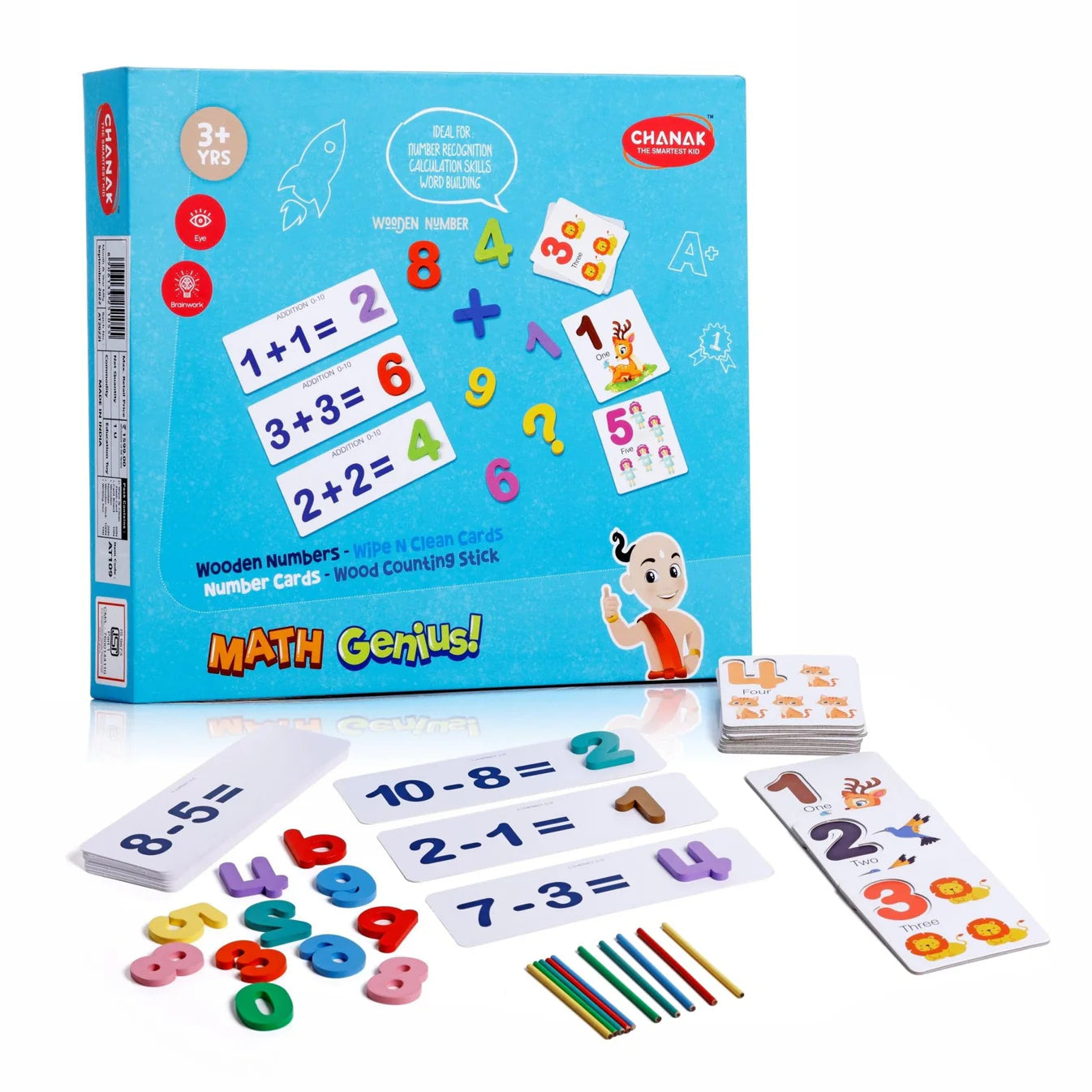 Math Genius for Kids – Educational Math Card Game