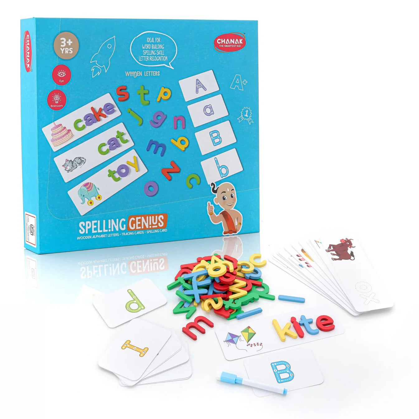 Spelling Genius Game for Kids – Educational Word Learning Toy