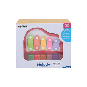 2-in-1 Xylophone Piano Musical Toy for Kids & Toddlers — Educational Keyboard with Lights & Numbers, Colorful Keys, Early Learning Music Instrument (Ages 1+)